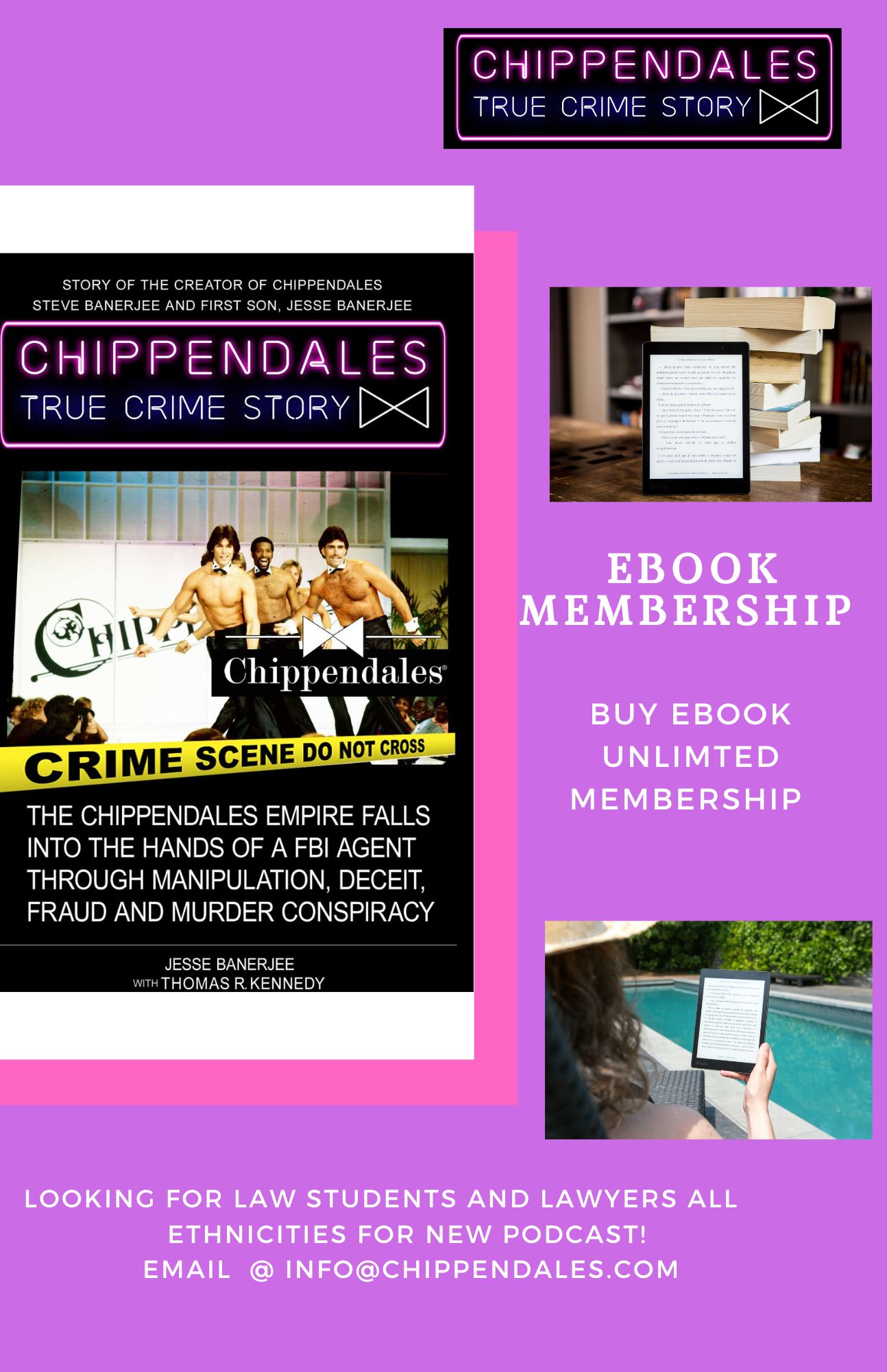 Chippendales True Crime eBook membership